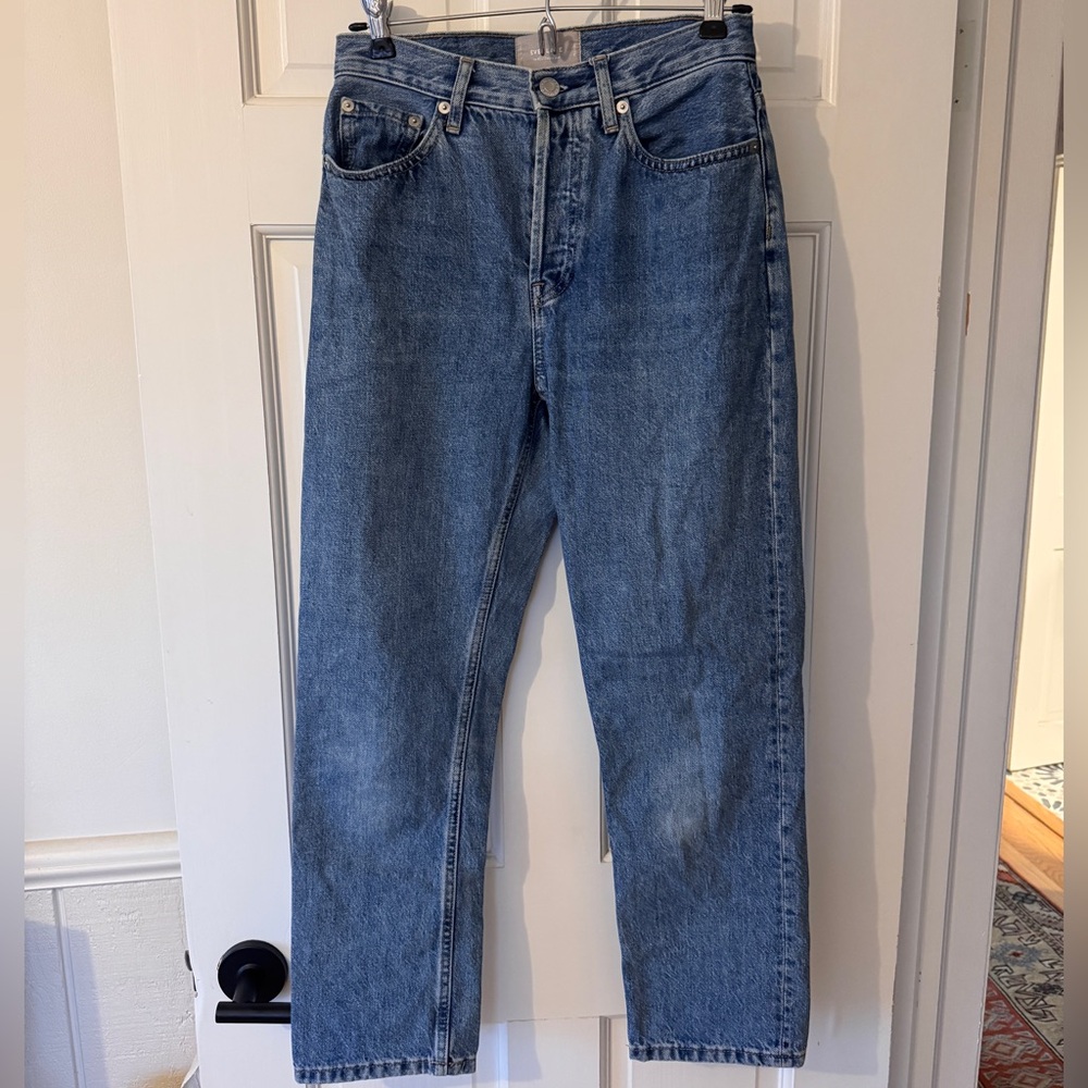 Everlane 90’s Cheeky Denim Jean Sz 25 Crop - Picture 9 of 13